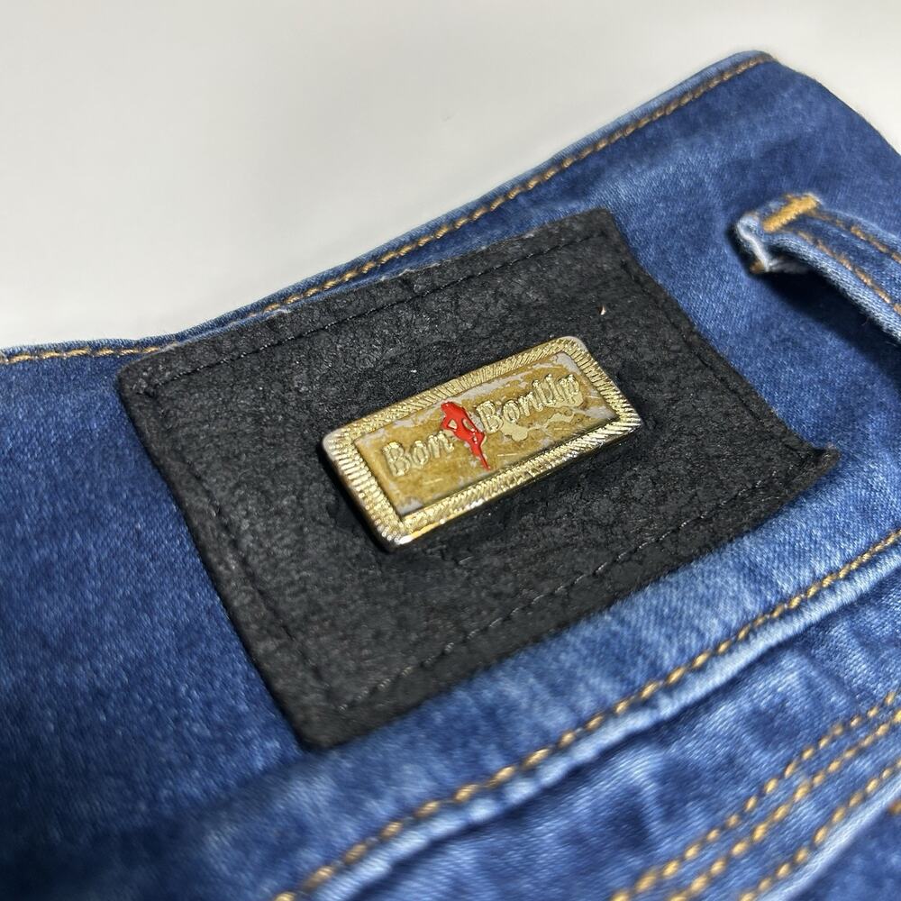 Bon BonUp Jeans Women’s 28x29 High Rise Skinny Stretch Dark Wash Butt Lift Denim